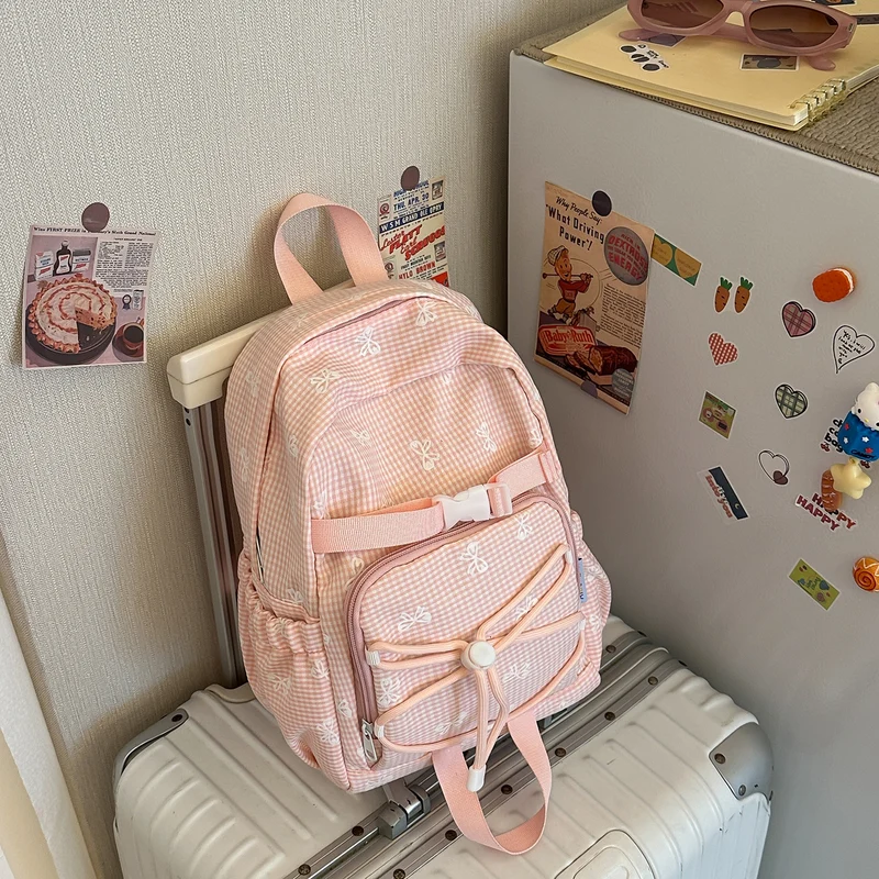 Charmante mit Schleife verzierte lässige Rucksack Karnz