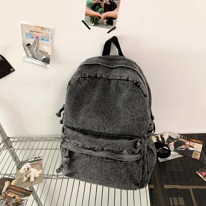 Lässiger Denim-Rucksack Karnz 1791204530