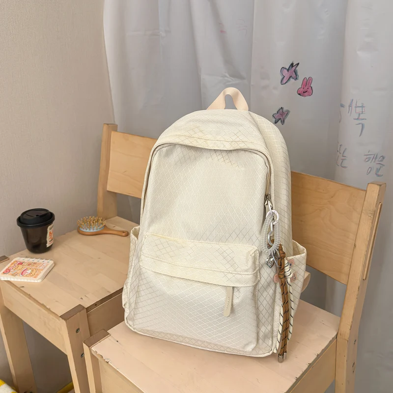 Casual Karierter Rucksack Karnz