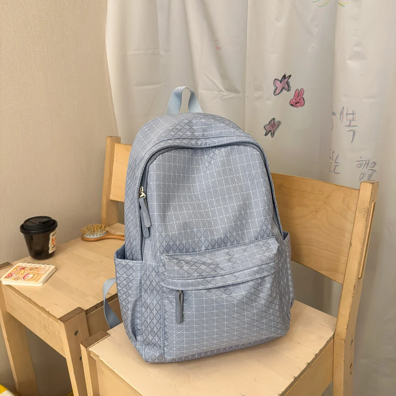 Casual Karierter Rucksack Karnz