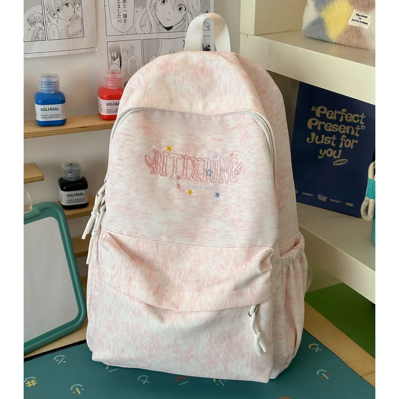 Lässiger Canvas-Rucksack mit Schlüsselanhänger Karnz