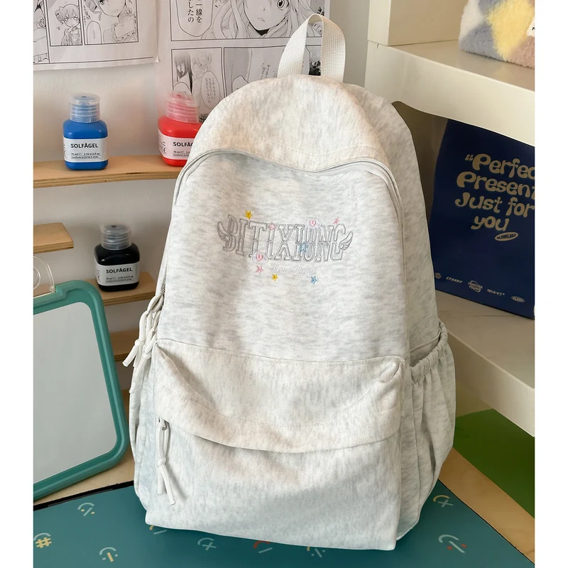 Lässiger Canvas-Rucksack mit Schlüsselanhänger Karnz