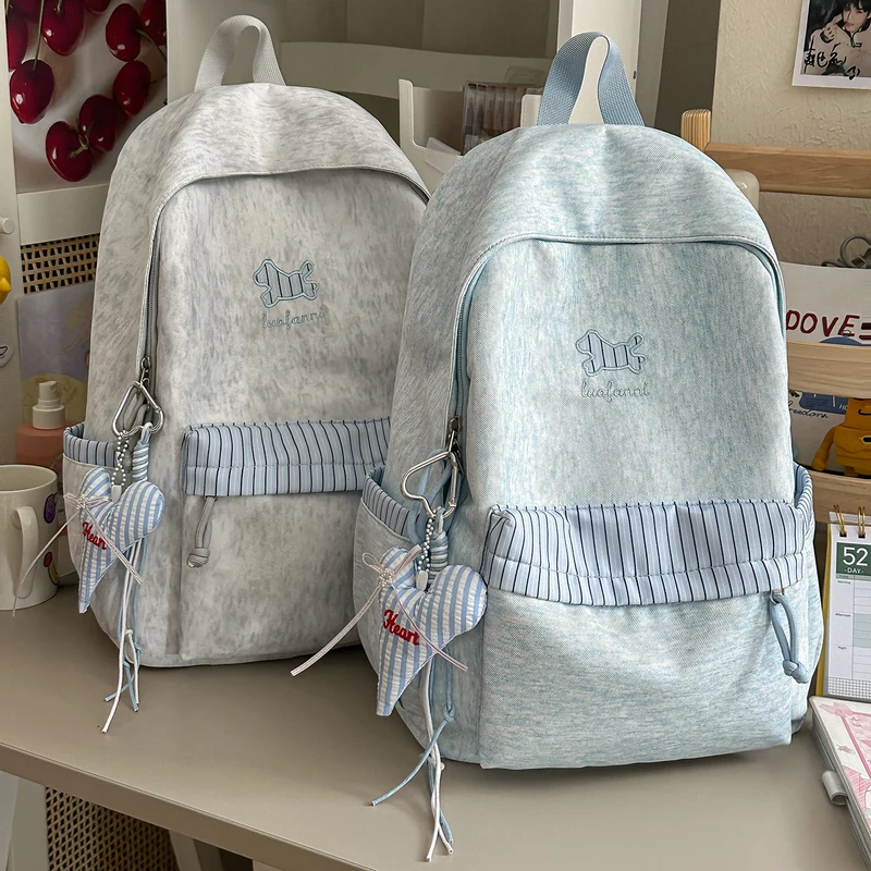 Lässiger Canvas Rucksack Karnz