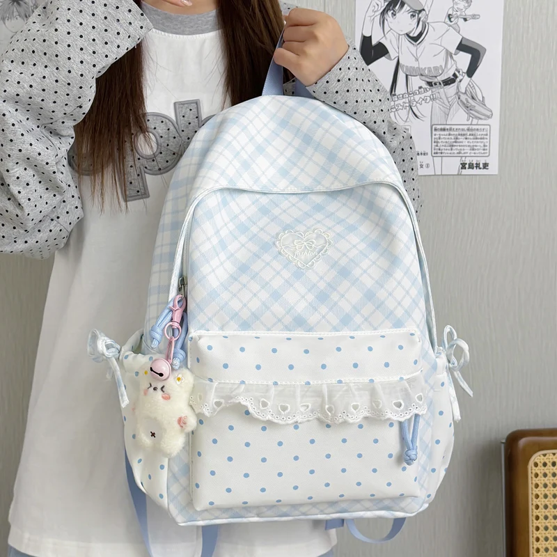 Verspielter Hasenohren-Design Rucksack Karnz