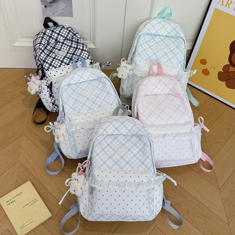 Verspielter Hasenohren-Design Rucksack Karnz