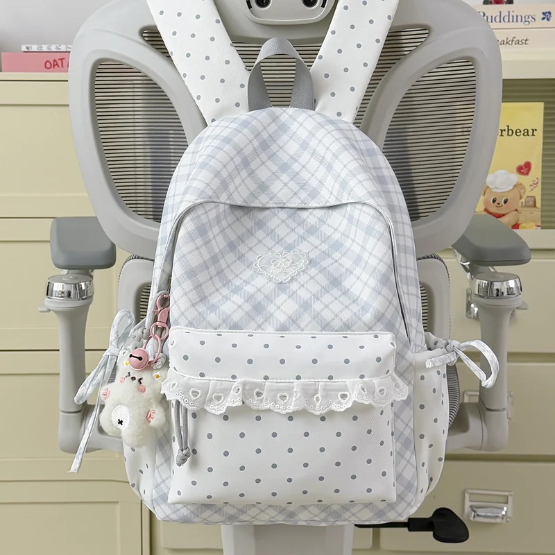 Verspielter Hasenohren-Design Rucksack Karnz