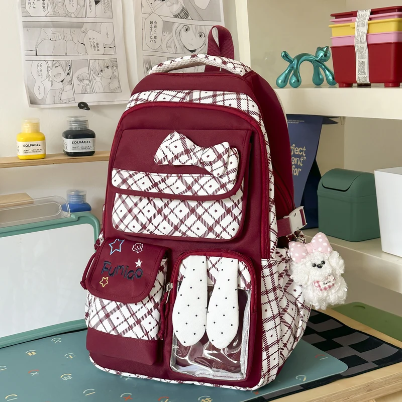 Verspielter Bunny Ear Rucksack Karnz