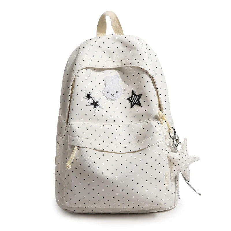 Verspielt Bunny und Sternen-Themen Rucksack Karnz