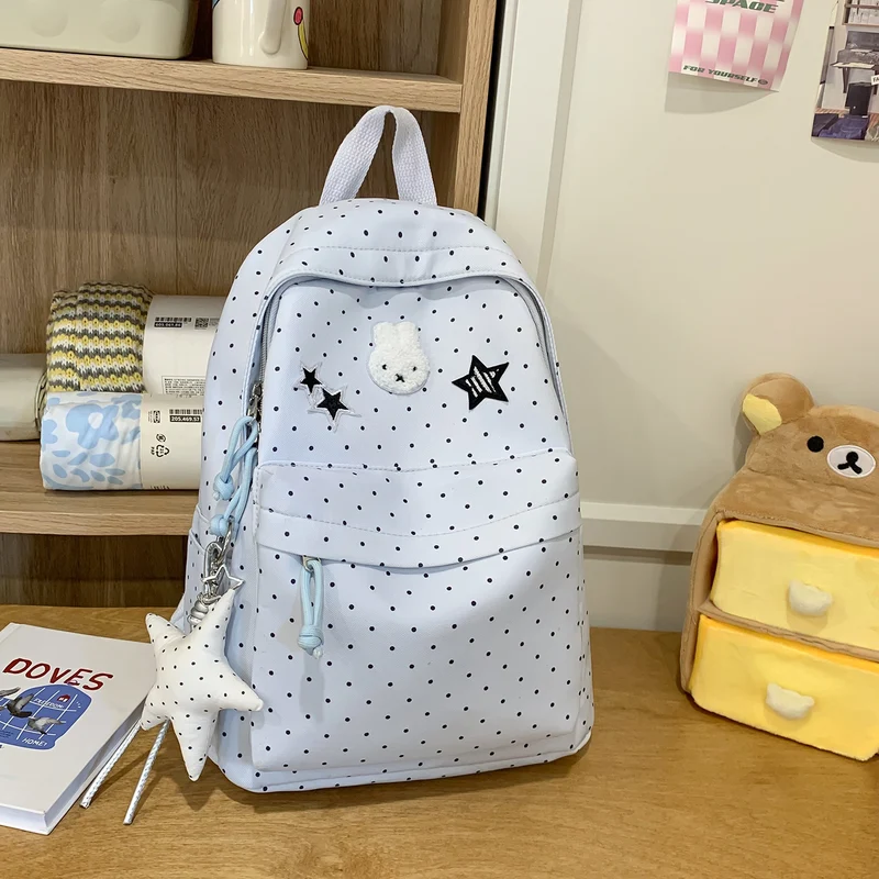 Verspielt Bunny und Sternen-Themen Rucksack Karnz