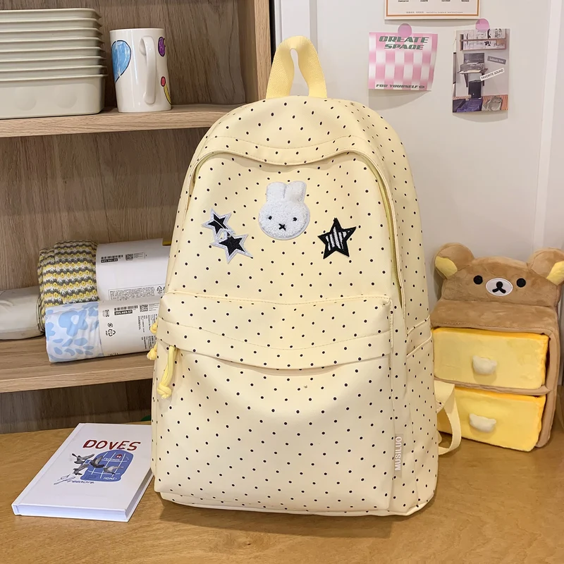 Verspielt Bunny und Sternen-Themen Rucksack Karnz