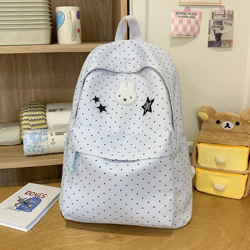 Verspielt Bunny und Sternen-Themen Rucksack Karnz