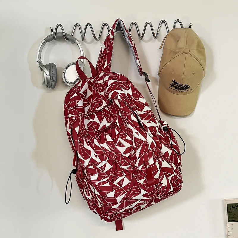 Geometrisches Muster Lässiger Rucksack Karnz