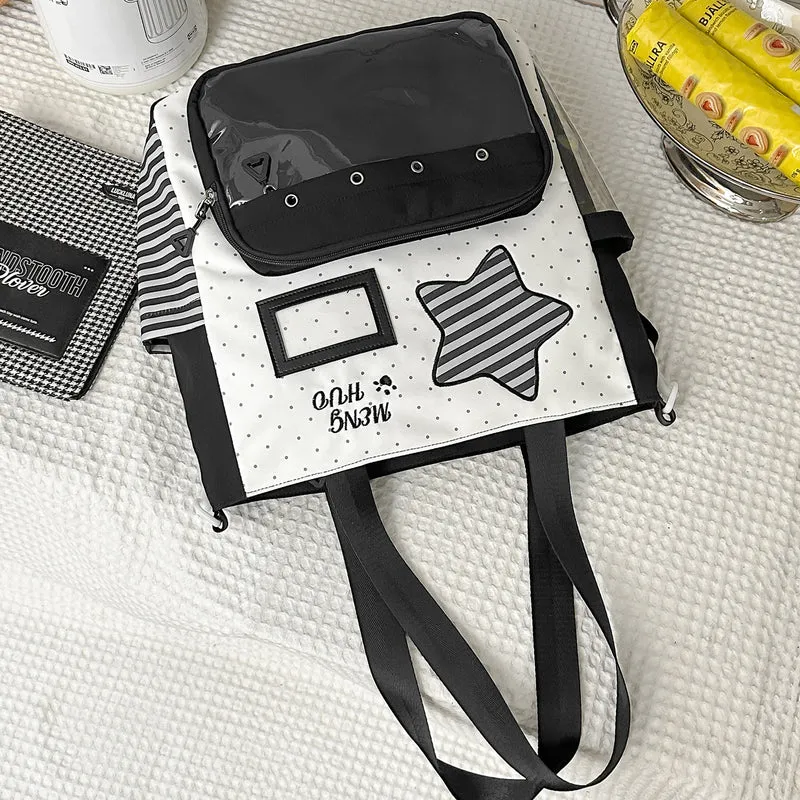 Fun-Themen Stern Druck Rucksack Karnz