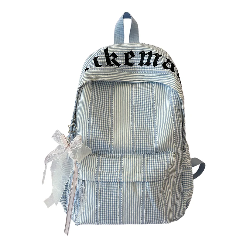 Stylische Karierte Rucksack Karnz