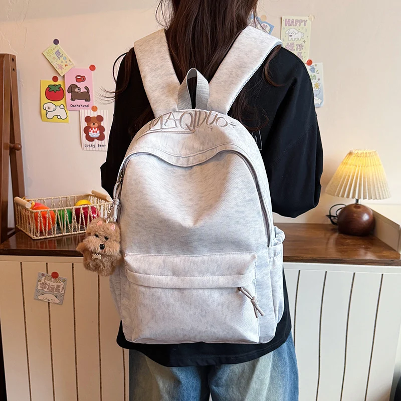 Lässiger strukturierter Rucksack Karnz