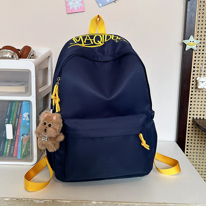 Lässiger strukturierter Rucksack Karnz