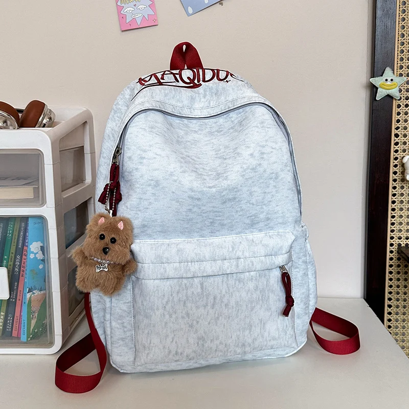Lässiger strukturierter Rucksack Karnz