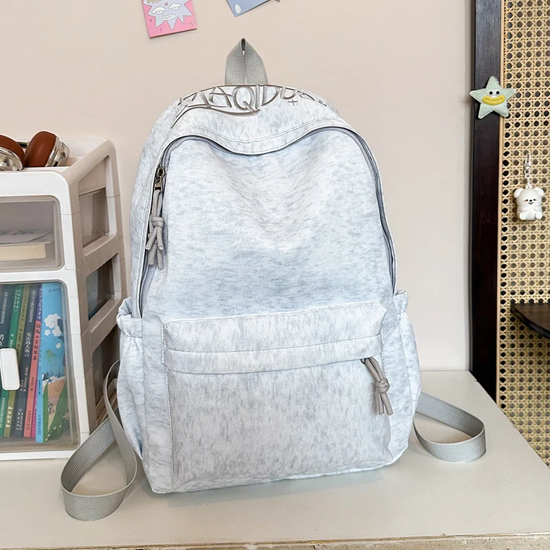 Lässiger strukturierter Rucksack Karnz