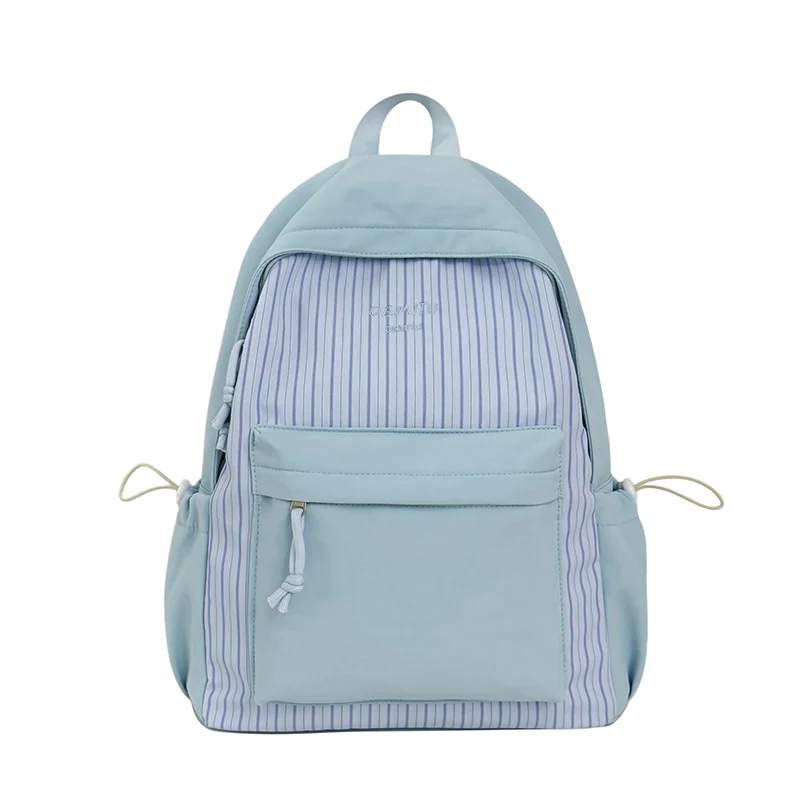 Lässiger Streifenmuster-Rucksack Karnz