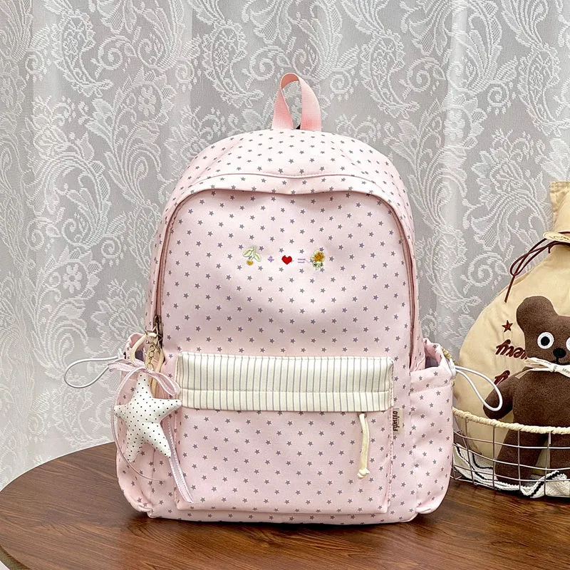Lässiger Sternenbedruckter Rucksack Karnz