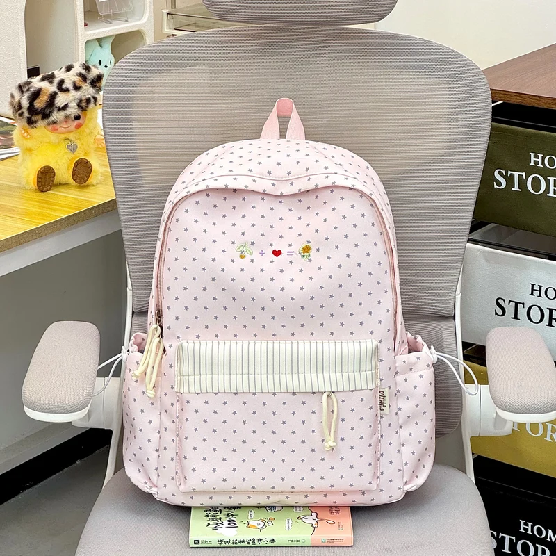 Lässiger Sternenbedruckter Rucksack Karnz