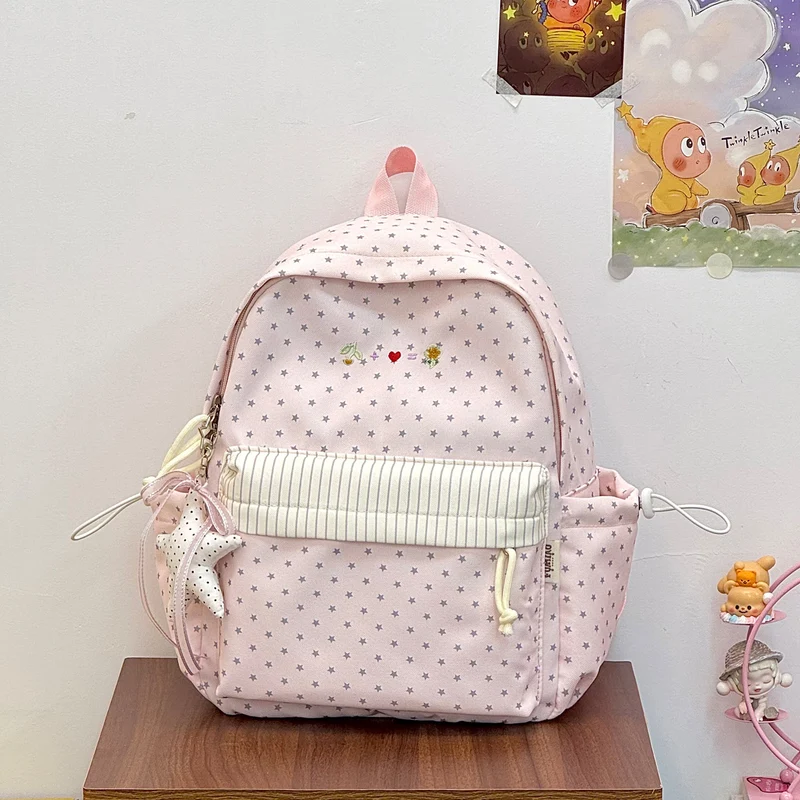 Lässiger Sternenbedruckter Rucksack Karnz