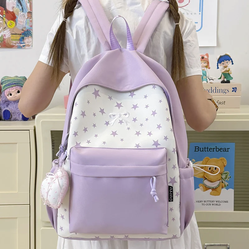 Cartoon-Themen Stern-Muster Rucksack Karnz
