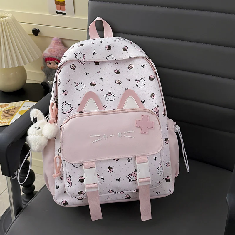Cartoon-Themen Katzenohren Rucksack Karnz