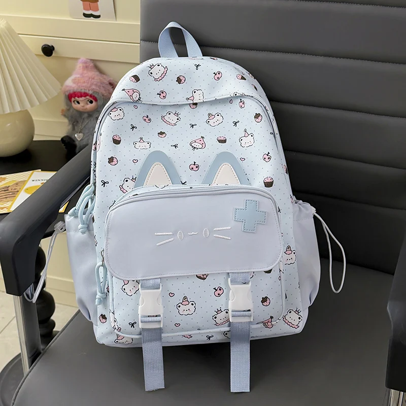 Cartoon-Themen Katzenohren Rucksack Karnz