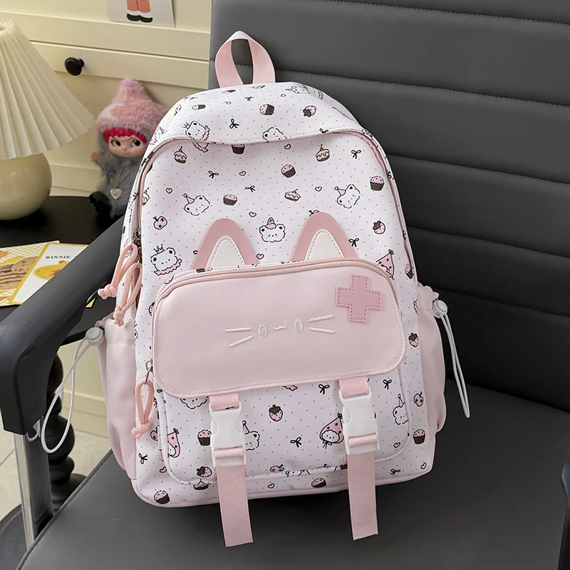 Cartoon-Themen Katzenohren Rucksack Karnz