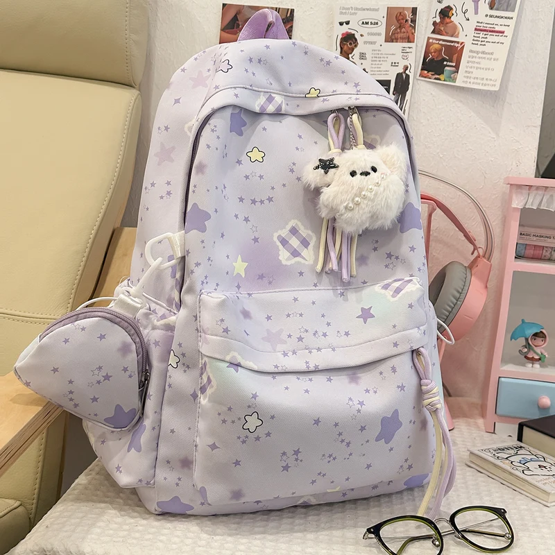 Cartoon-verzierte lässige Rucksack Karnz
