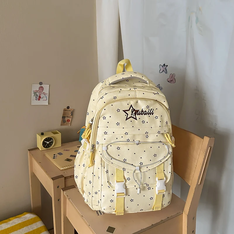 Stern-Beschmückter Lässiger Schul-Rucksack Karnz