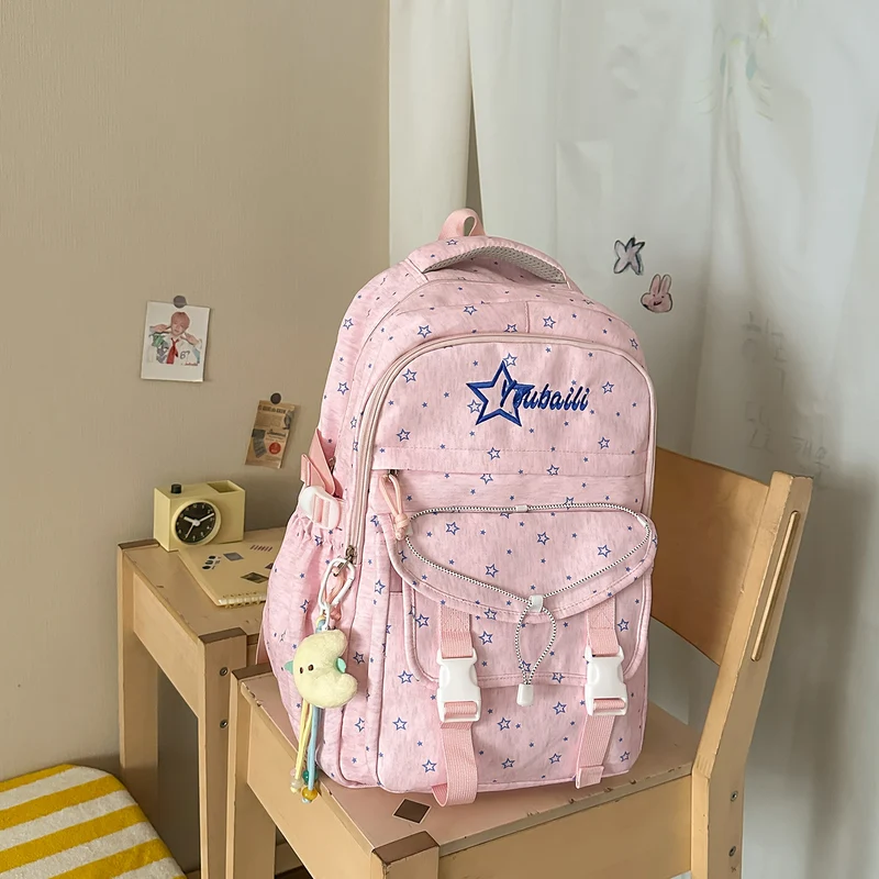 Stern-Beschmückter Lässiger Schul-Rucksack Karnz