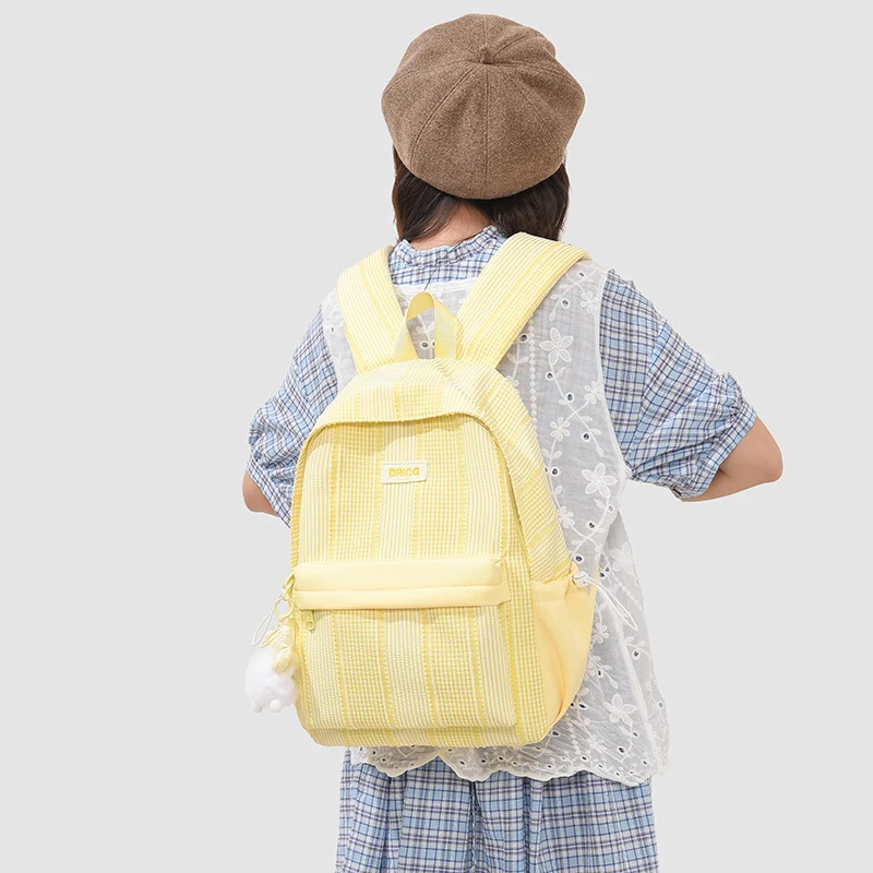 Verspielt Gestreifter Rucksack Karnz