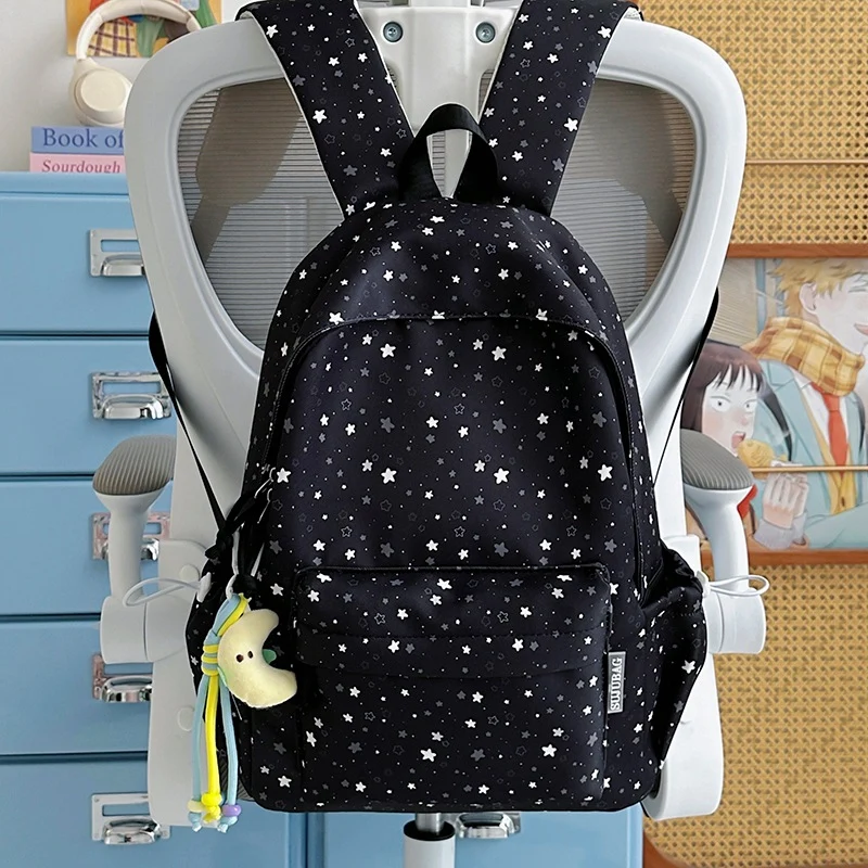 Spaß Stern-Muster Rucksack Karnz