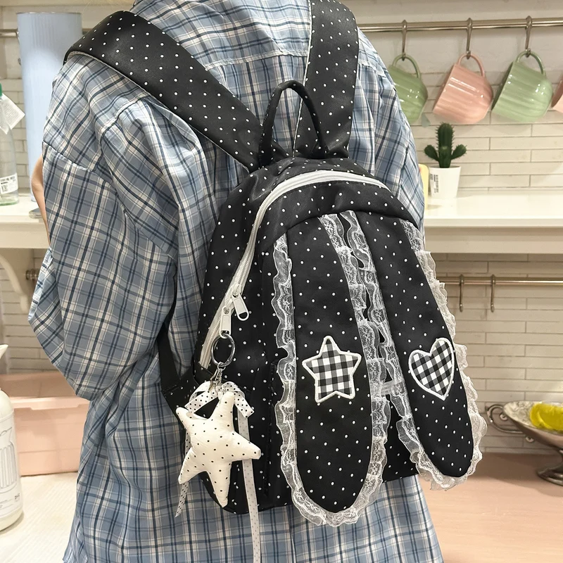 Charmante Bunny Ear Rucksack Karnz