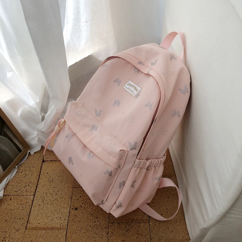 Schmetterlingsdruck Casual Rucksack Karnz