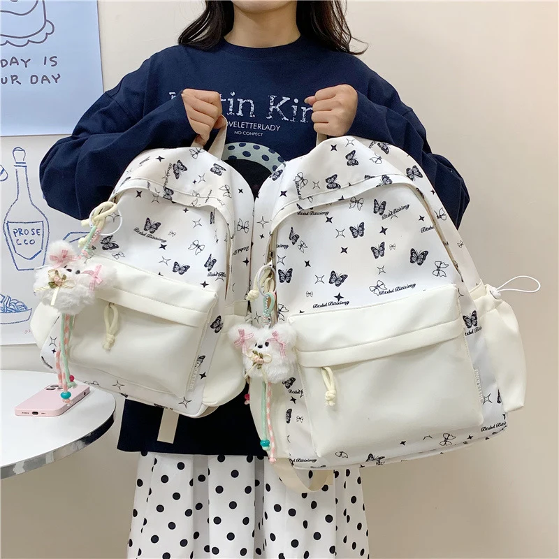 Schmetterlingsdruck Rucksack Karnz