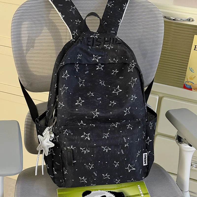 Verspielt Stern-Beschmückter Schulrucksack Karnz 1791204675