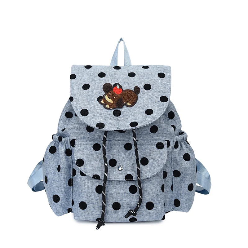 Verspielt gepunkteter Rucksack Karnz