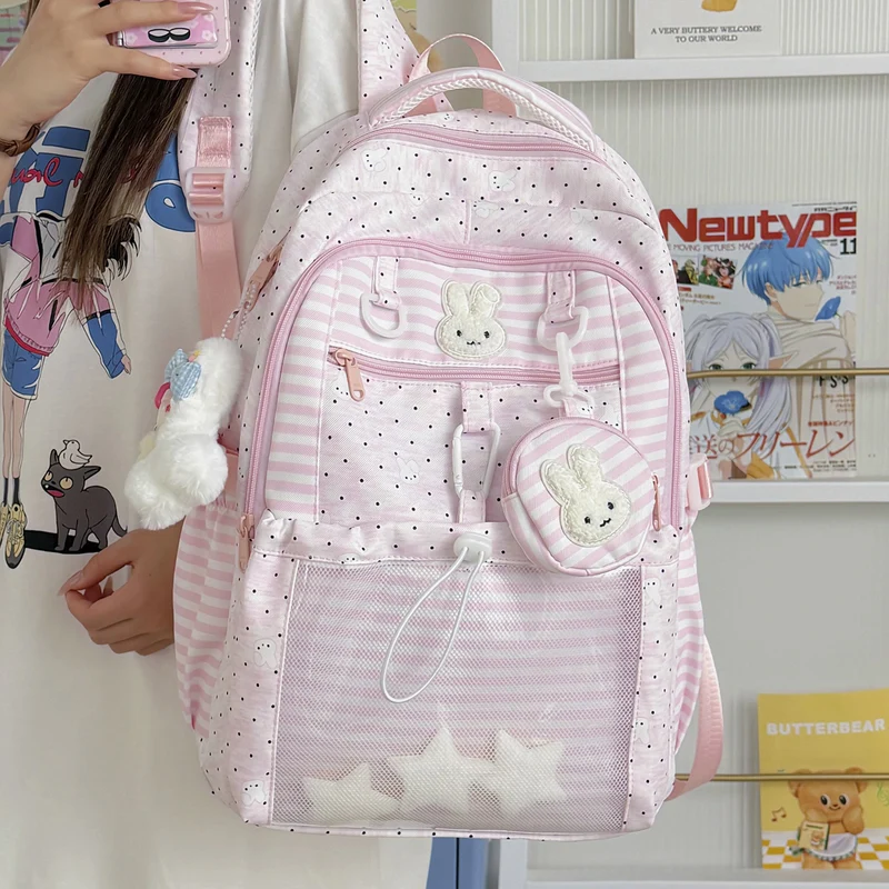 Cartoon-Charakter Druck Rucksack Karnz