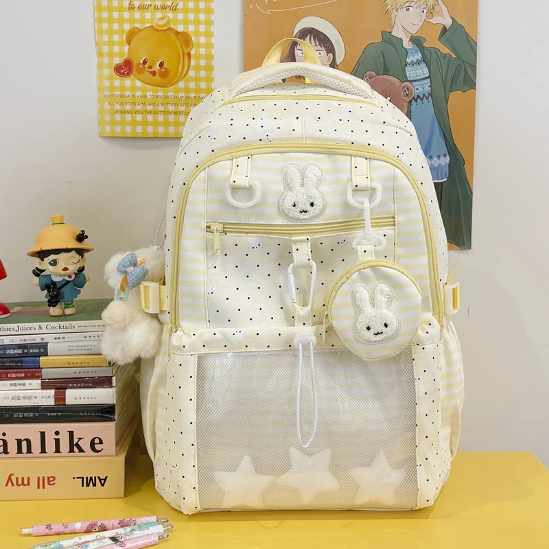 Cartoon-Charakter Druck Rucksack Karnz