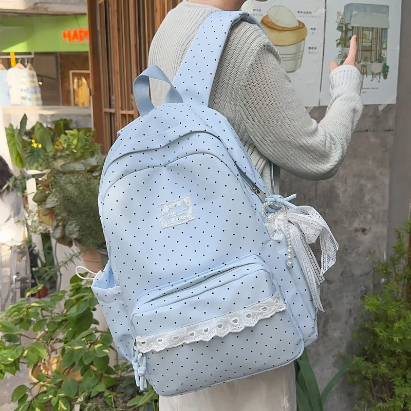 Adorable Polka Dot Rucksack Karnz