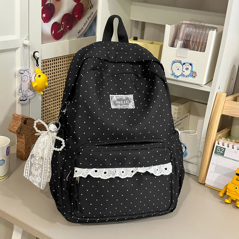 Adorable Polka Dot Rucksack Karnz
