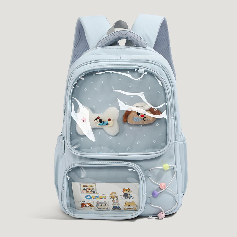 Verspielt Illustrierter Hundethemen-Rucksack Karnz