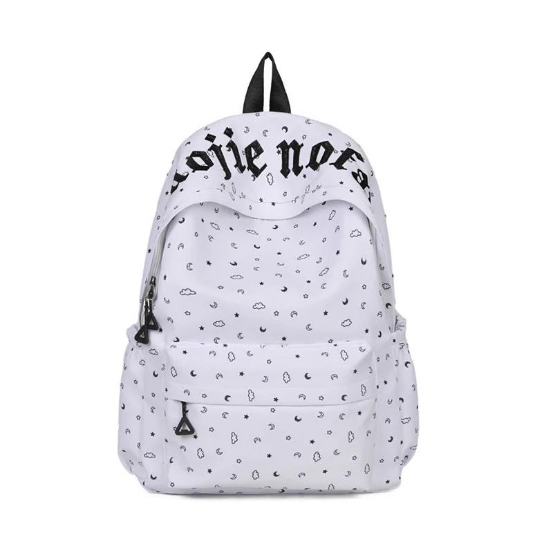 Verspielter Grafikdruck Rucksack Karnz