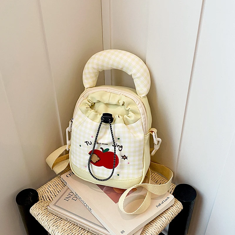 Verspielt Gingham Druck Mini Rucksack Karnz
