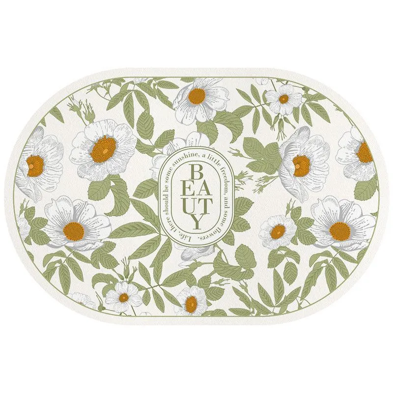 Blumenmuster Bereichs Teppich