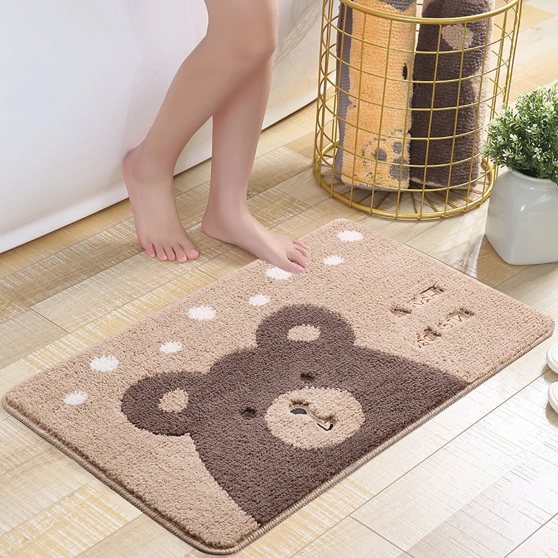 Badematte für das Badezimmer drinnen