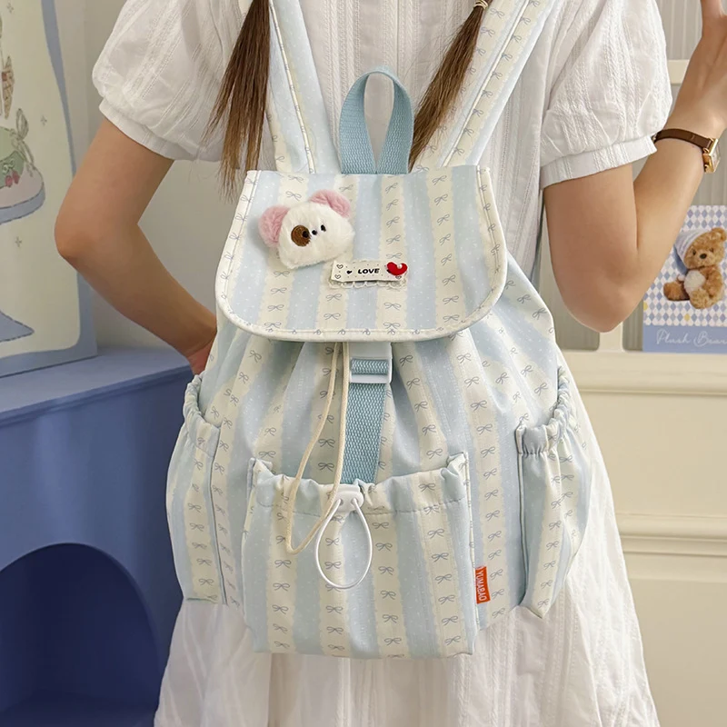 Modischer Kordelzugverschluss Rucksack Karnz